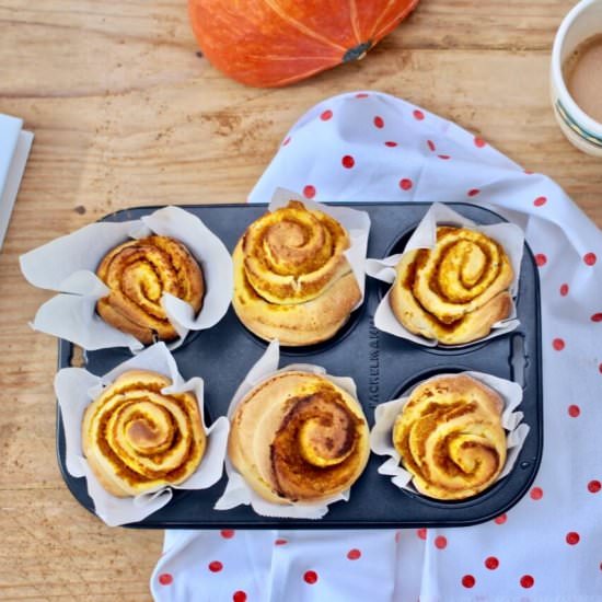 Pumpkin-Cinnamon-Rolls - Recipe photo by Home_of_Happy