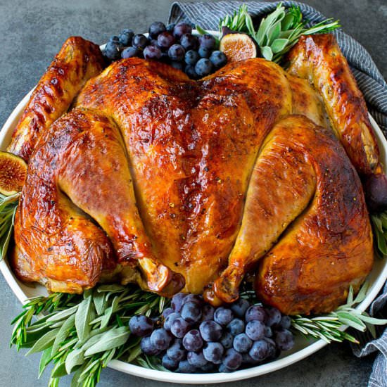 Spatchcock Turkey - Recipe photo by dinneratthezoo