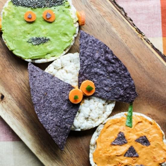 Healthy Halloween Snacks - Recipe photo by keepingthepeas