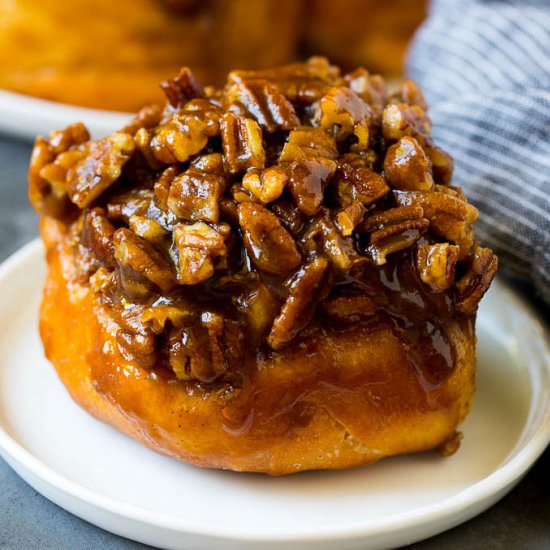 Sticky Buns - Recipe photo by dinneratthezoo