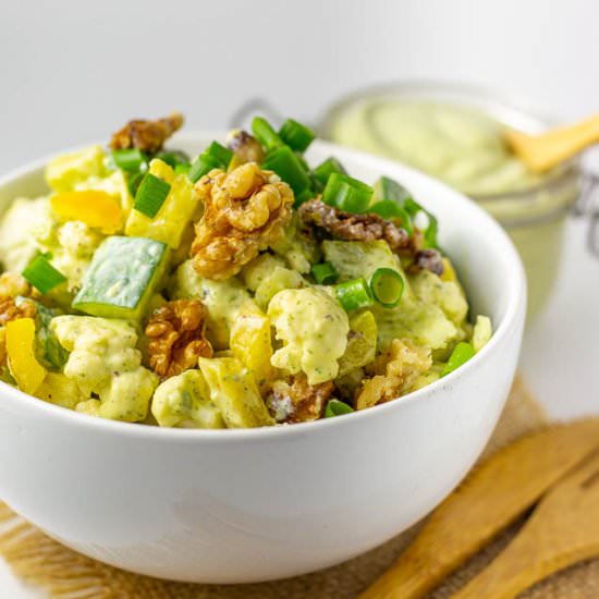 Cauliflower Mustard Dill Salad - Recipe photo by HomeSweetJones