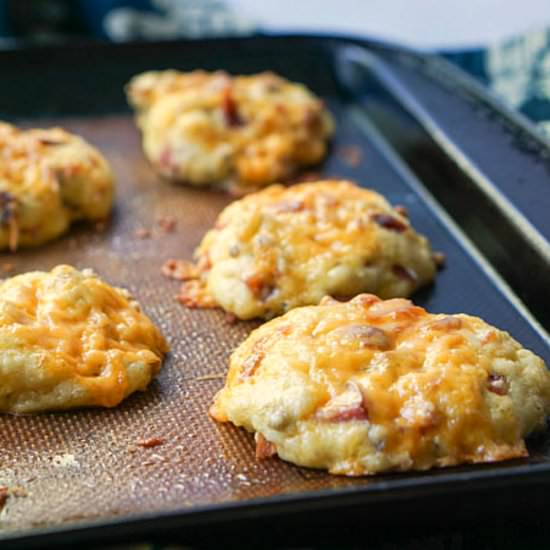Meat Lover's Low Carb Biscuits - Recipe photo by MyLifeCookbook