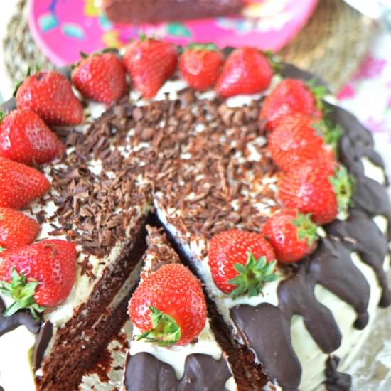 Strawberry Cream Cake - Recipe photo by Mummys FastandEasy