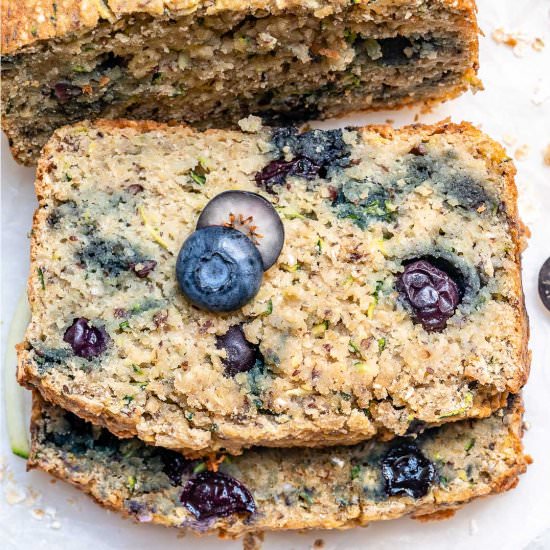 Blueberry Zucchini Bread - Recipe photo by healthyfitnessmeals