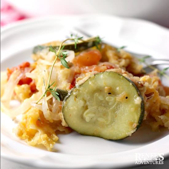 Zucchini Casserole - Recipe photo by ReneesKitchenAdventures