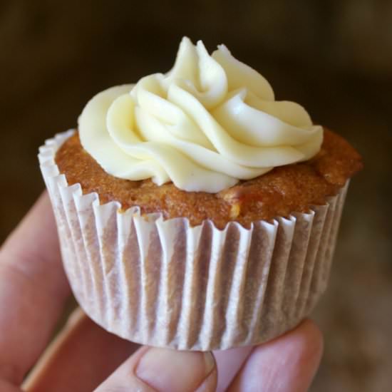 pumpkin carrot cupcakes - Recipe photo by christinascucina
