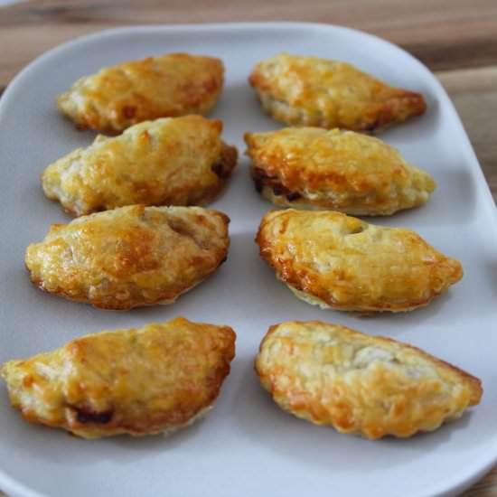 Mini Bacon and Onion Pasties - Recipe photo by itsnotcomplicatedrecipes