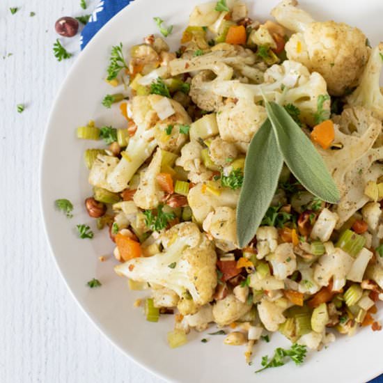 Cauliflower Salad with Apricots - Recipe photo by LauraY