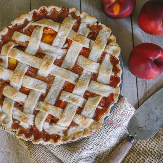 Peach Pie Filling - Recipe photo by theprairiehomestead