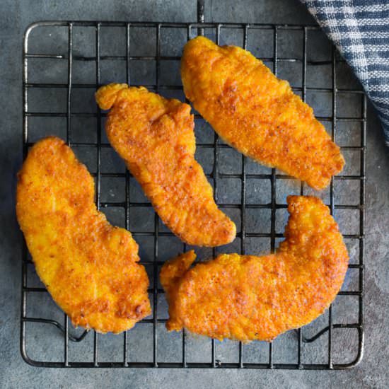 Crispy Curry Fried Chicken - Recipe photo by EasycookingwithMolly