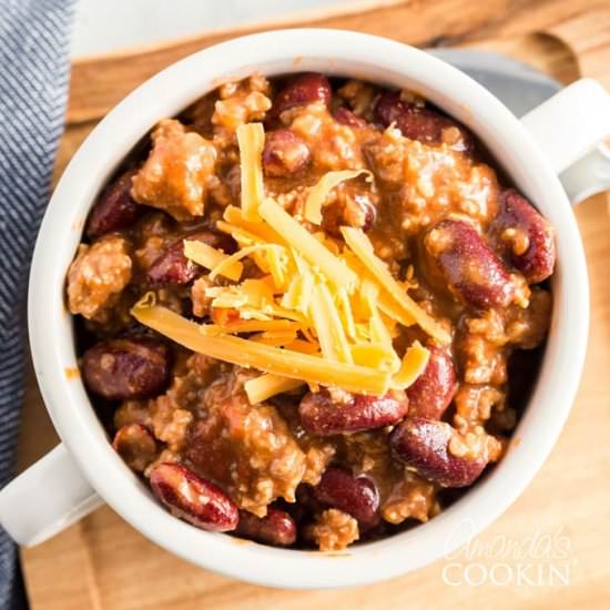 Homemade Chili - Recipe photo by amandascookin