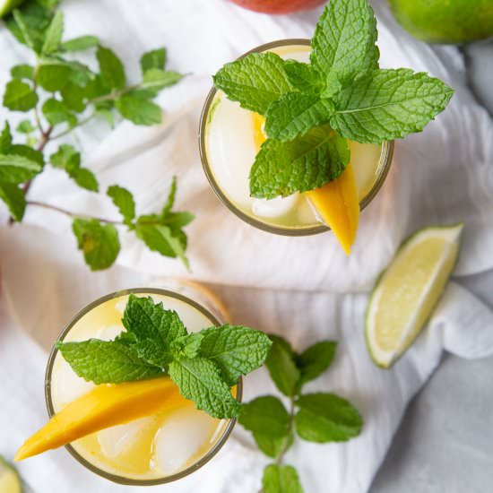 Fresh Mango Mojitos - Recipe photo by giftofhospitality