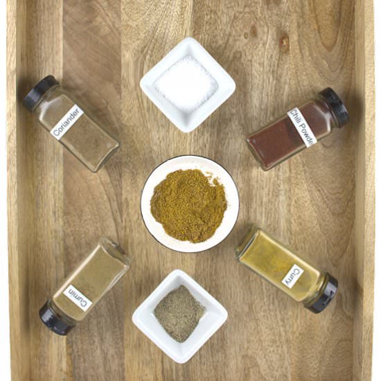 Hot or Mild Fish Spice Rub - Recipe photo by agourmetfoodblog