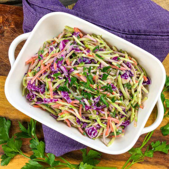 Crisp & Crunchy Broccoli Slaw - Recipe photo by butfirstjoy