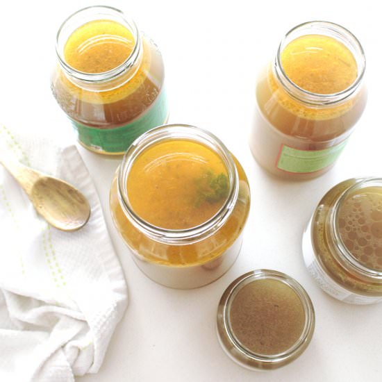 How To Make Your Own Bone Broth - Recipe photo by berry sweet life