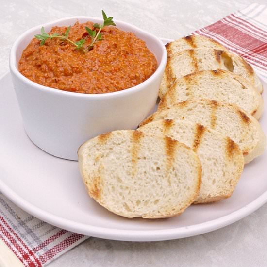 Roasted Red Pepper Spread - Recipe photo by anothertablespoon