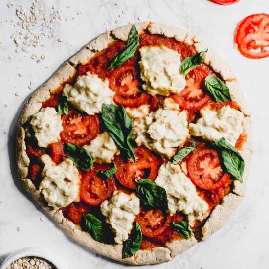 Oat Flour Pizza Crust - Recipe photo by emilieeats
