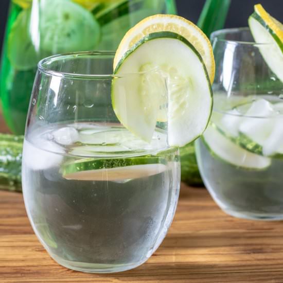 Cucumber Water - Recipe photo by BinkysCulinaryCarnival