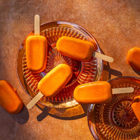 Thai Tea Popsicles - Recipe photo by primalwellnesscoach