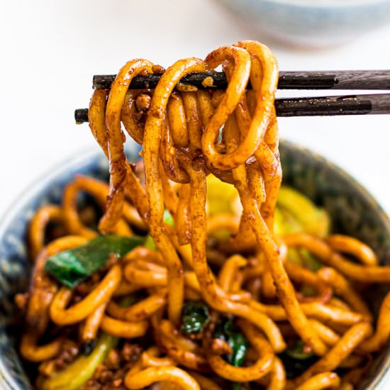 Yaki Udon, Stir Fried Udon Noodles - Recipe photo by drivemehungry