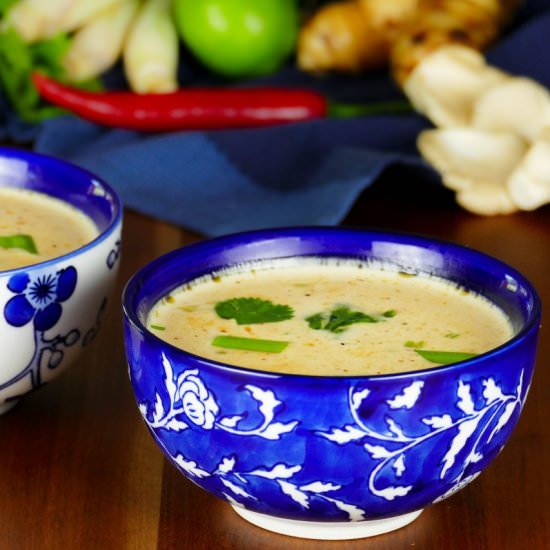 Instant Pot Thai Coconut Soup - Recipe photo by PaintTheKitchenRed