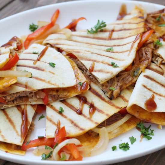 Pulled Pork Quesadilla - Recipe photo by Ereese