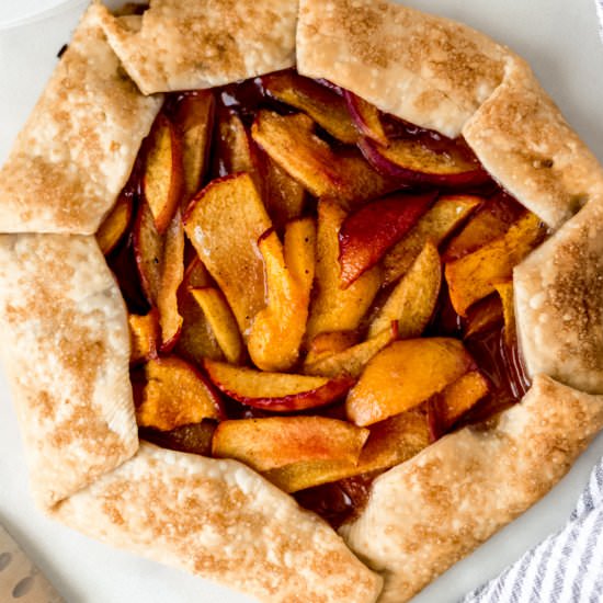 Peach Galette - Recipe photo by Simplylakita