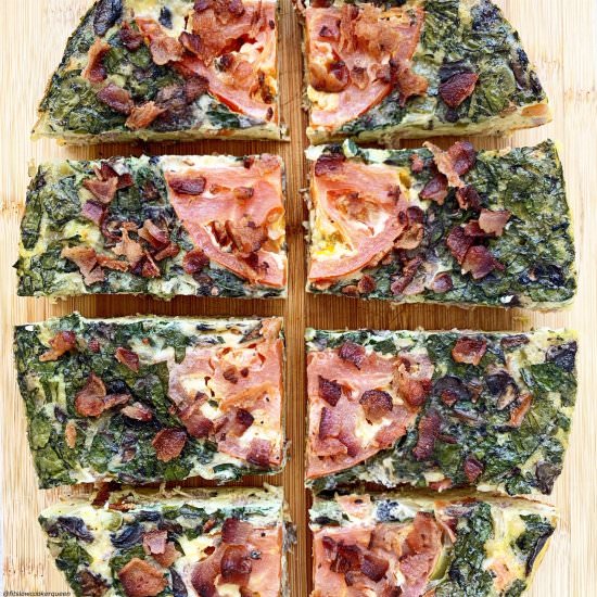 Crockpot Meat & Vegetable Frittata - Recipe photo by FitSlowCookerQueen