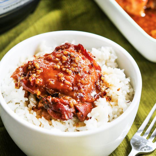 Instant Pot Honey Garlic Chicken - Recipe photo by pipandebby