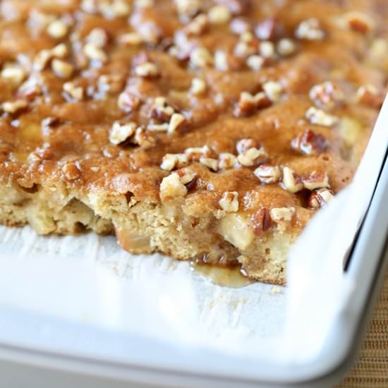 Glazed Maple Apple Cake - Recipe photo by bellyfull