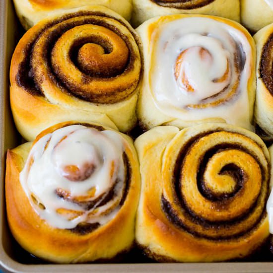 Homemade Cinnamon Rolls - Recipe photo by dinneratthezoo