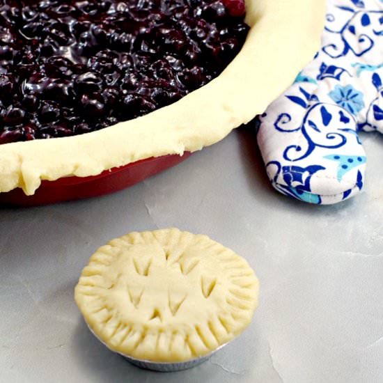 No Fail Pie Crust - Recipe photo by Food Meanderings