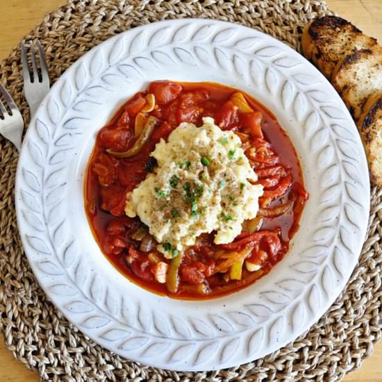 Basque Piperade - Recipe photo by Spain on a Fork