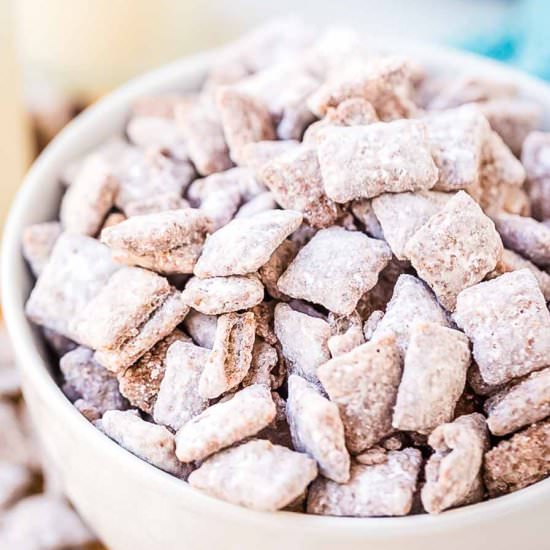 Puppy Chow - Recipe photo by julieseatsandtreats