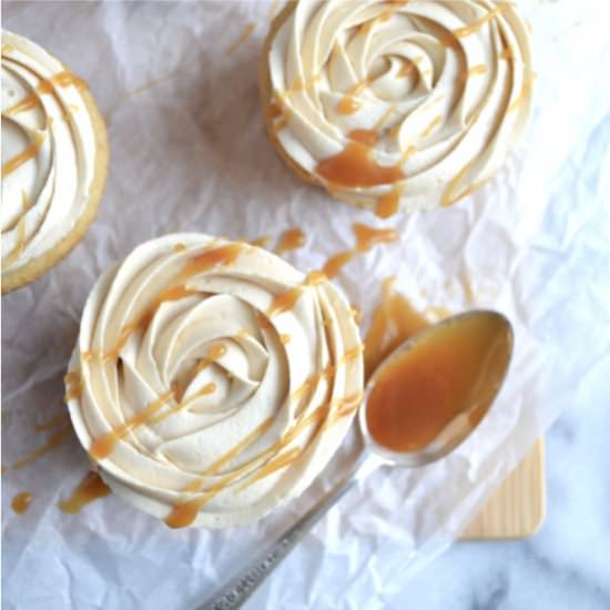Browned Butter Cupcakes - Recipe photo by TwoSugarBugs