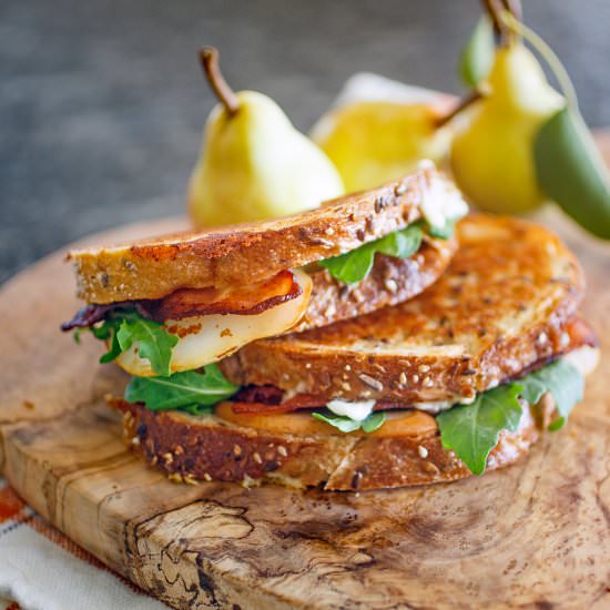 Grilled Cheese with Pear - Recipe photo by maryobrien