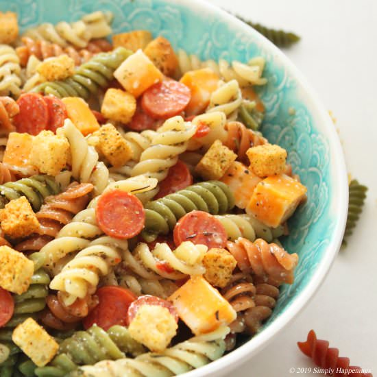 Italian Pasta Salad - Recipe photo by SimplyHappenings