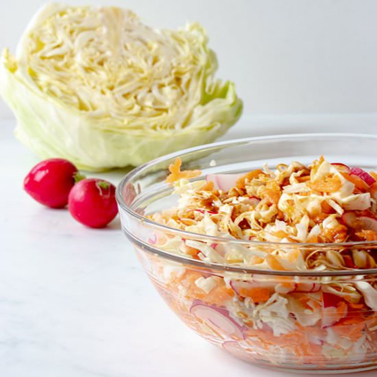 Cabbage Salad and Teriyaki Dressing - Recipe photo by claudiacanu