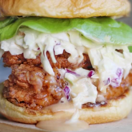 Buttermilk Fried Chicken Sandwich - Recipe photo by Ereese
