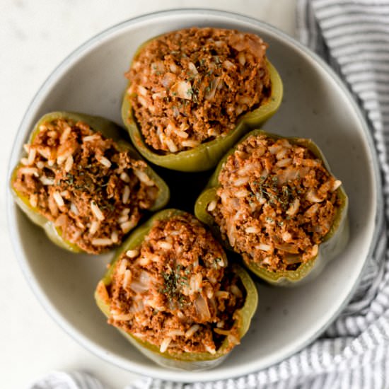 Instant Pot Stuffed Peppers - Recipe photo by Simplylakita