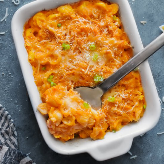 Healthy Buffalo Chicken Pasta - Recipe photo by EasycookingwithMolly