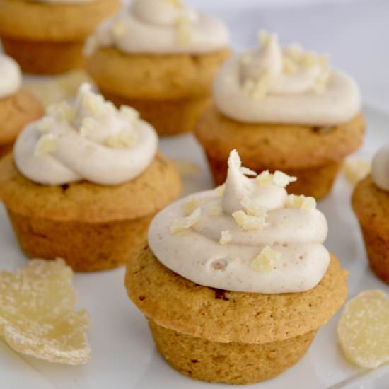 Pumpkin Ginger Cupcakes - Recipe photo by thisdelicioushouse
