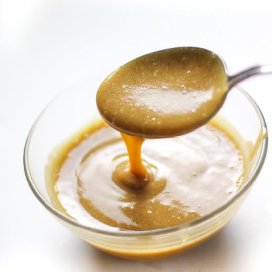 Date Caramel Sauce - Recipe photo by VeganWithCurves