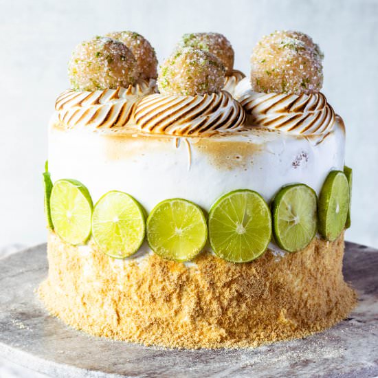 Key Lime Pie Cake - Recipe photo by piesandtacos