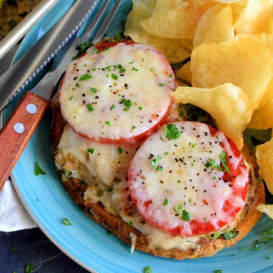 Open Faced Tuna Melt Sandwiches - Recipe photo by byronethomas