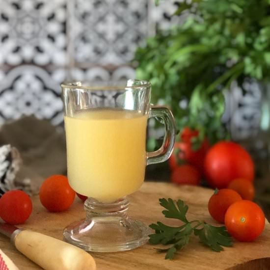 EASY HOMEMADE FISH BROTH - Recipe photo by pattyscake