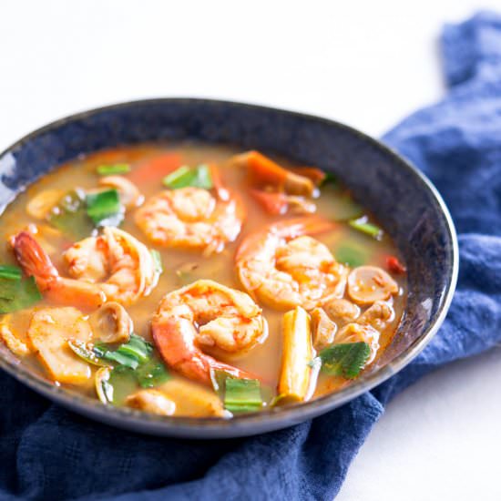 Tom Yum Goong - Recipe photo by cookingwithnart