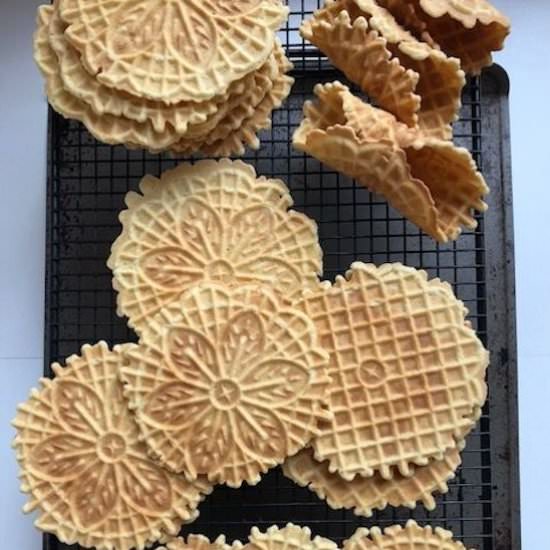 Italian Pizzelles - Recipe photo by Keeping It Simple