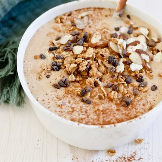 Pumpkin Smoothie Bowl - Recipe photo by tidbits-cami.com