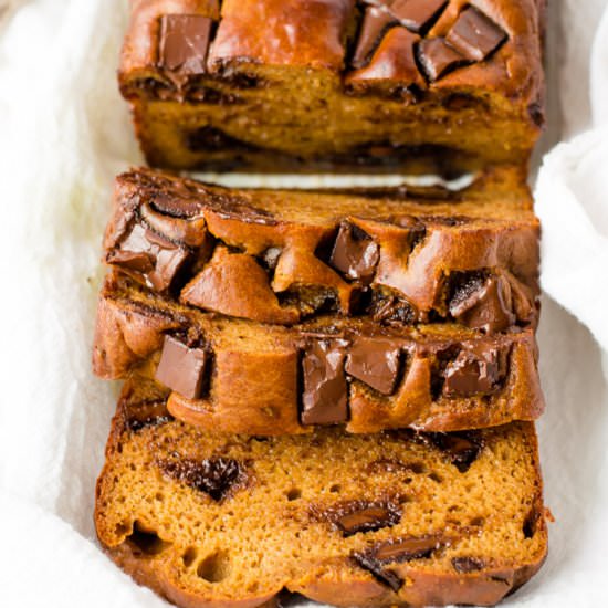 Peanut Butter Pumpkin Bread - Recipe photo by Thenaturalnurturer